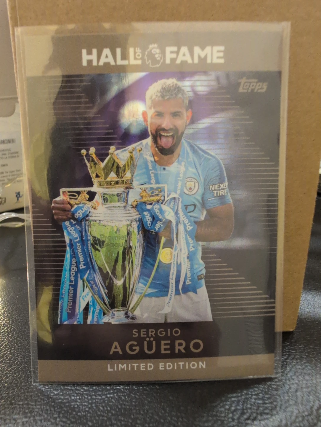Topps Sergio Agüero Hall of Fame - photo 2