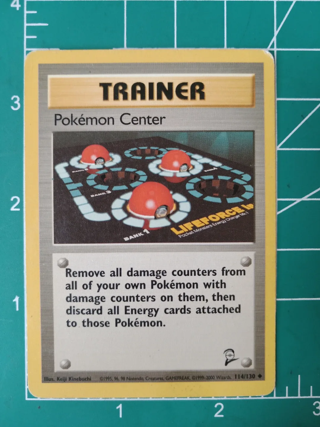 Pokemon Trainer Card - Pokemon Center 114/130