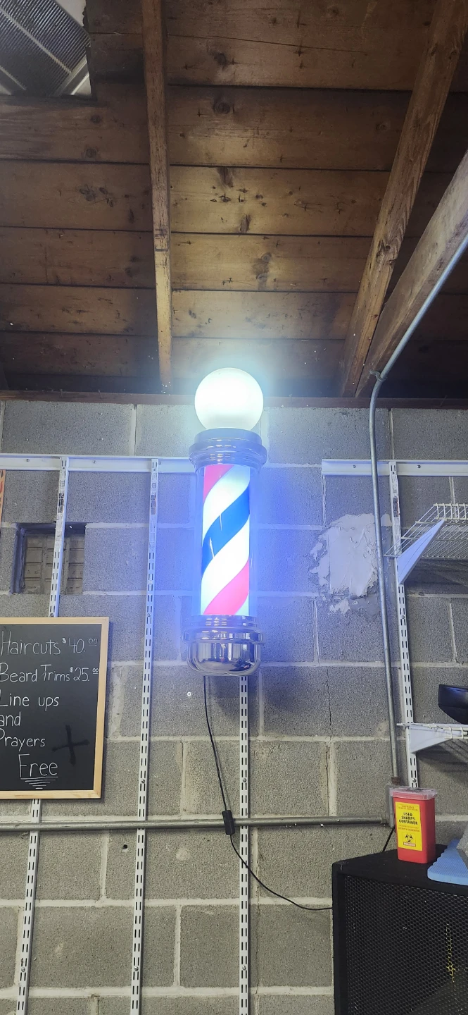 Barber Pole Light