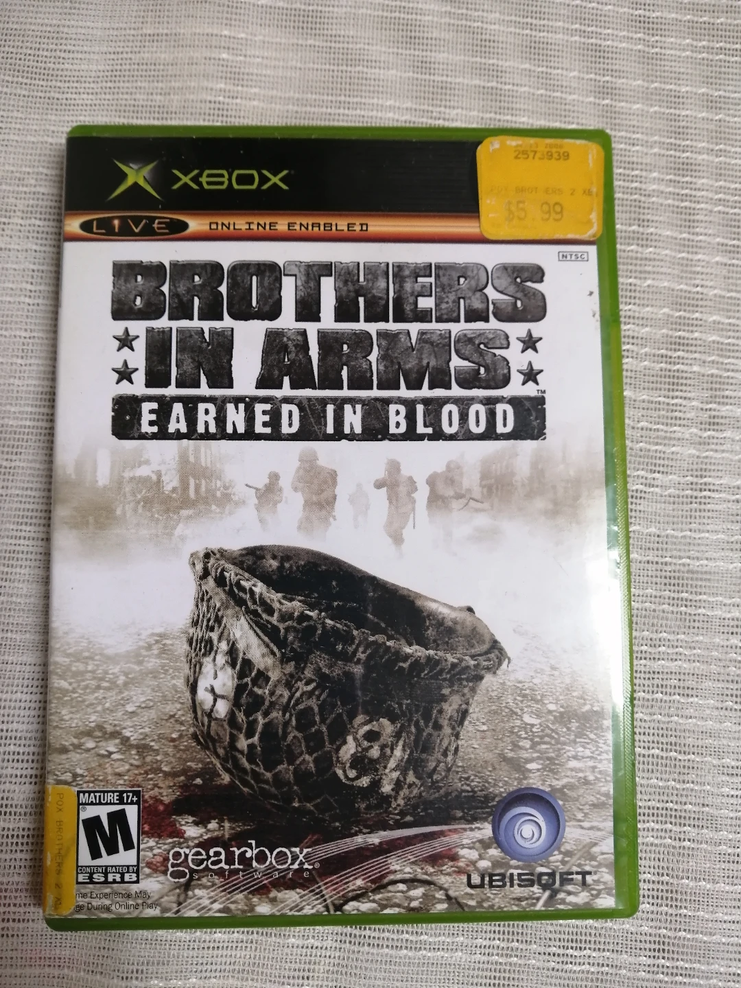 Xbox Brothers in Arms: Earned in Blood Video Game