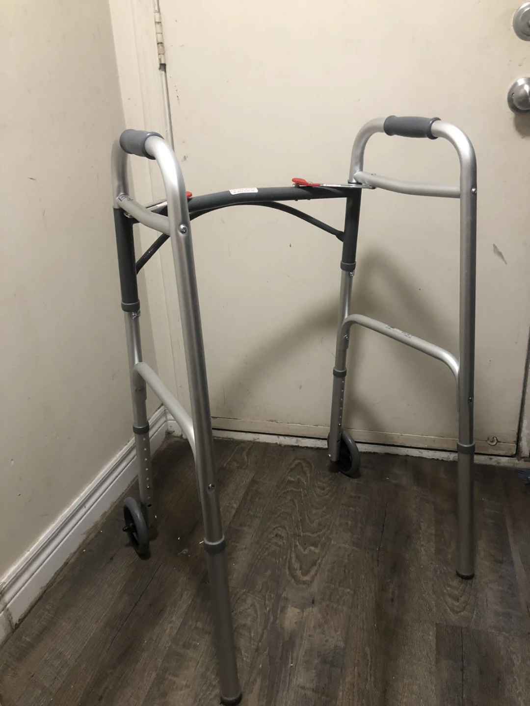 Walker Aluminum with Wheels Adjustable