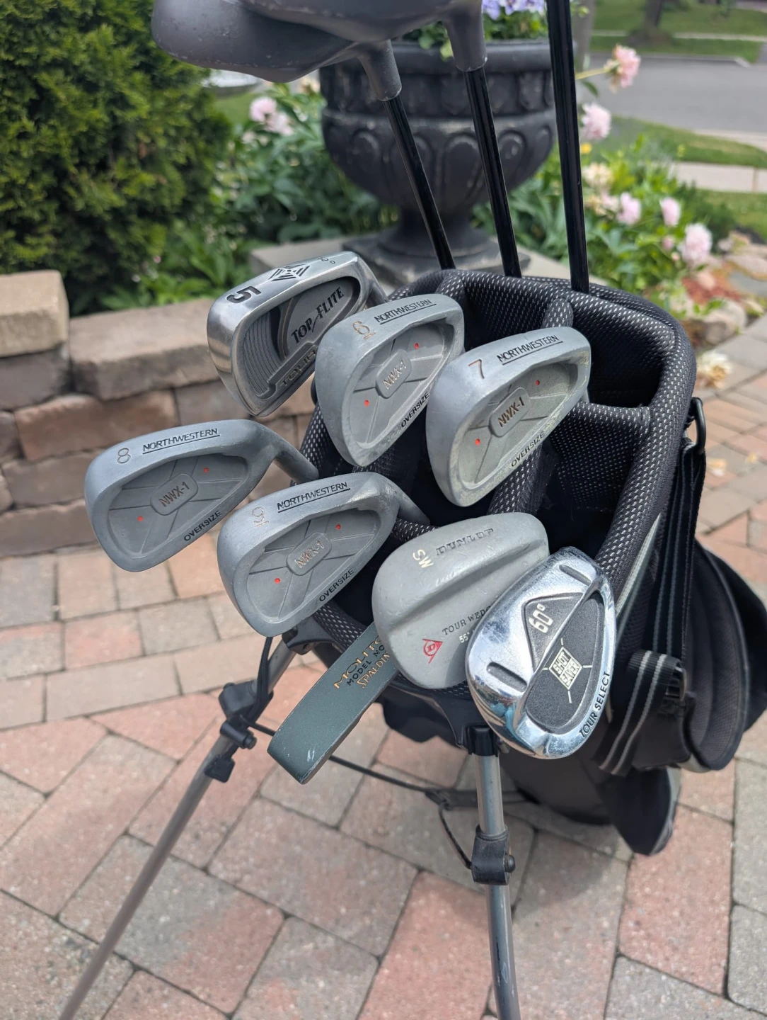 Men's Golf Club Set with Nike Bag - right handed - photo 2