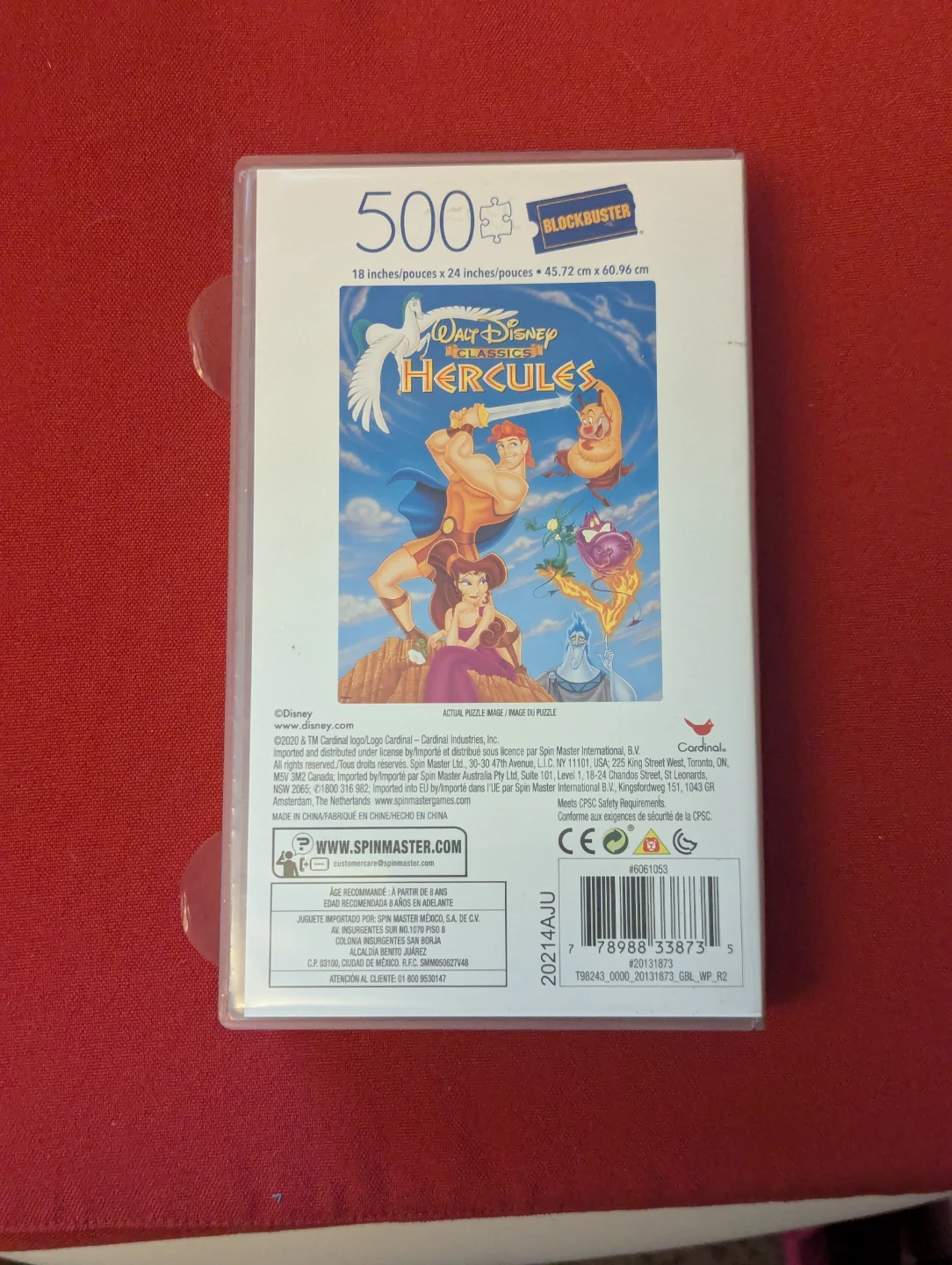 Blockbuster Walt Disney Classic Hercules Jigsaw Puzzle BNIB - photo 2