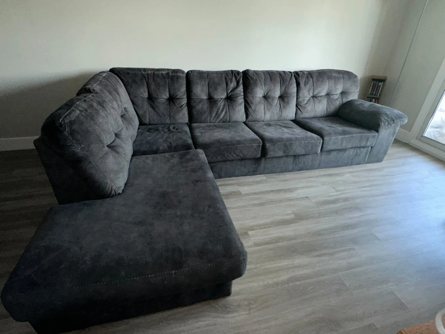Dark Grey Sectional Sofa
