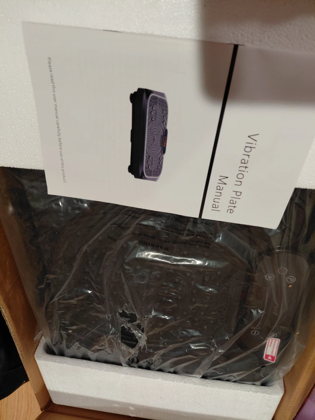 BNIB Vibration Plate Exercise Machine with Remote - photo 2