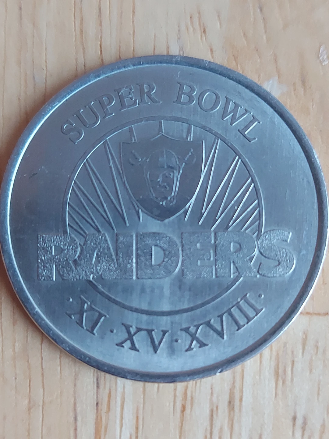 2002 NFL Raiders Super Bowl Commemorative Coin