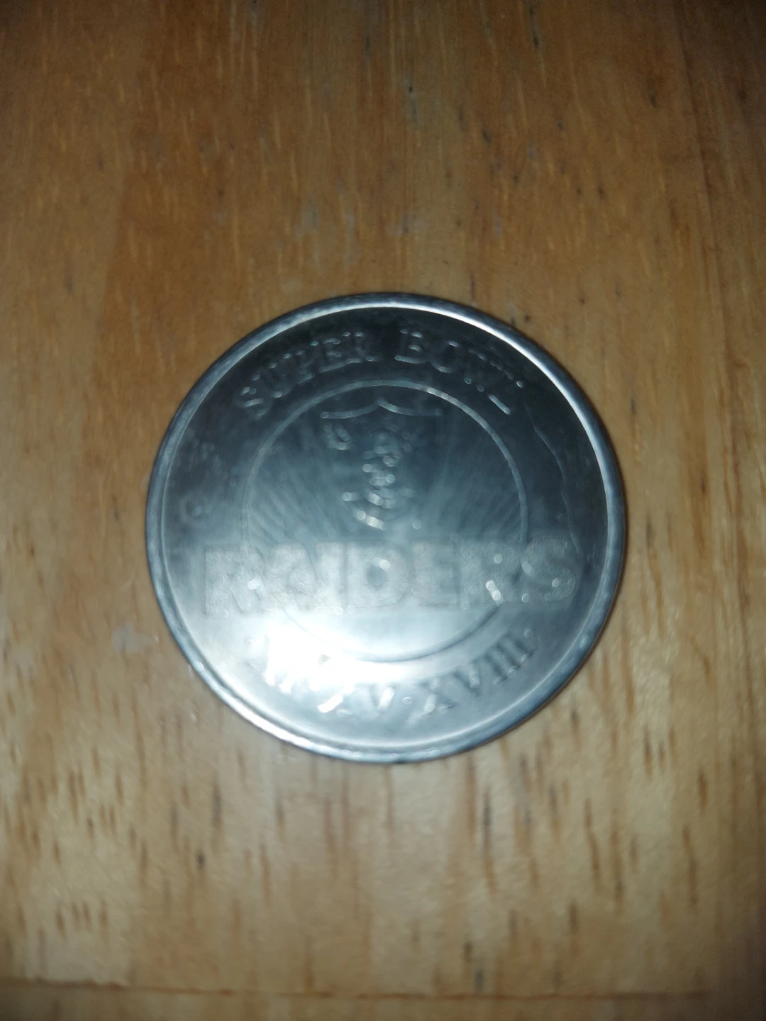 2002 NFL Raiders Super Bowl Commemorative Coin - photo 4