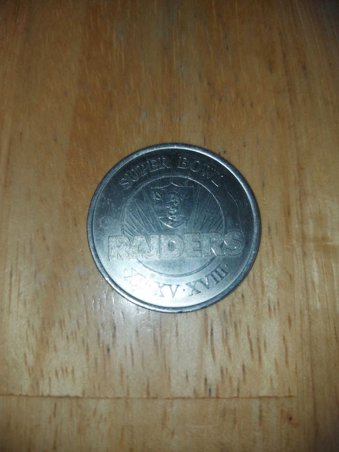 2002 NFL Raiders Super Bowl Commemorative Coin - photo 5