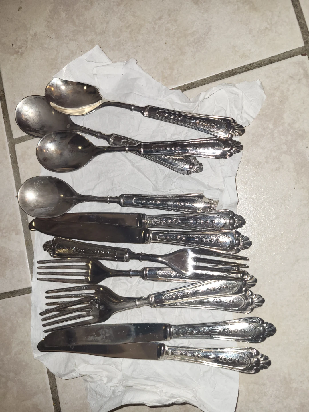 Silver-Plated Cutlery Set ⚽️