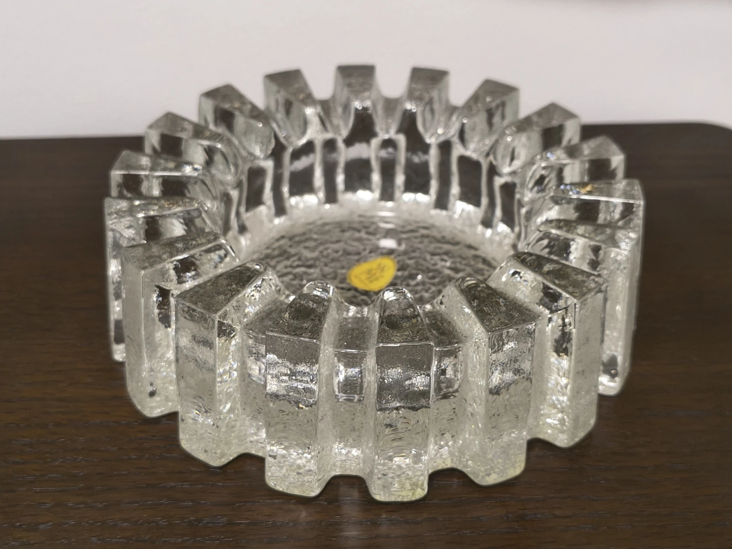 Vintage Crystal Cigar Ashtray by Wilhelm Wagenfeld - photo 2