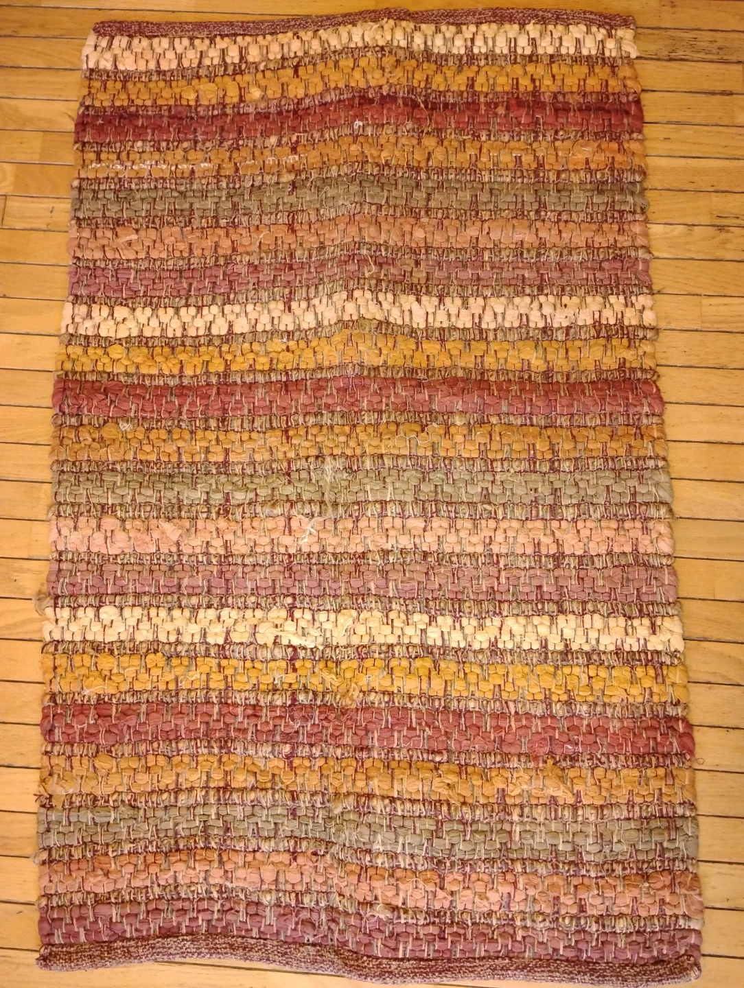 Striped Rag Rug - photo 4