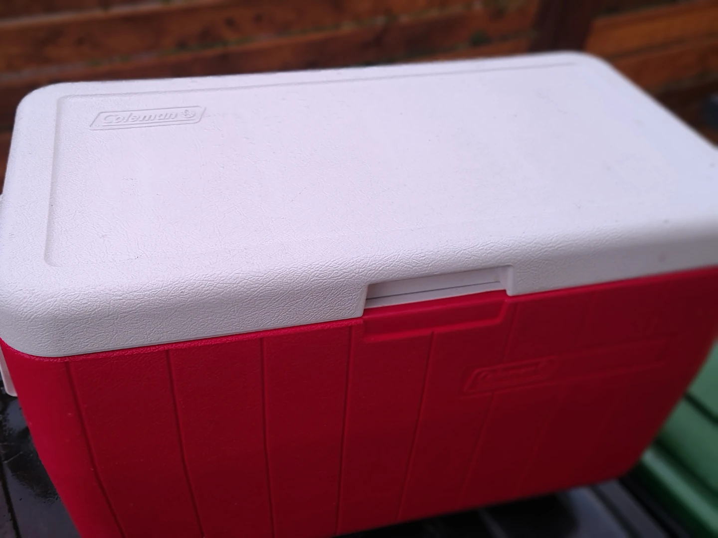Vintage Coleman 48qt Carry Cooler with Drain - photo 4