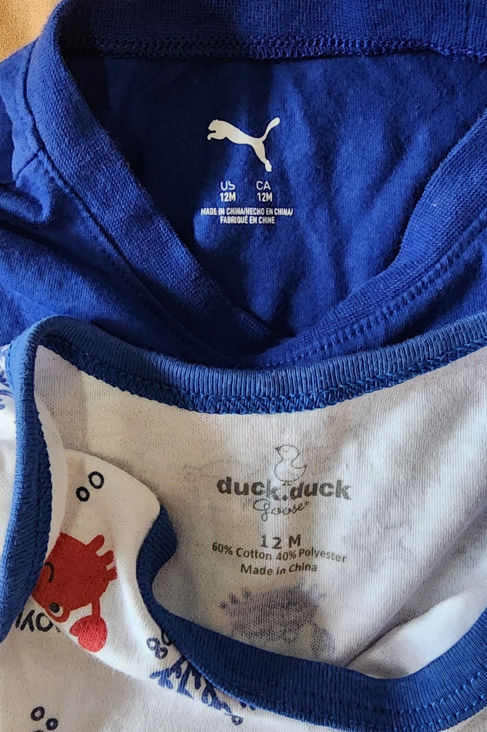 Baby Rompers - Puma and Duck Duck Goose - photo 3