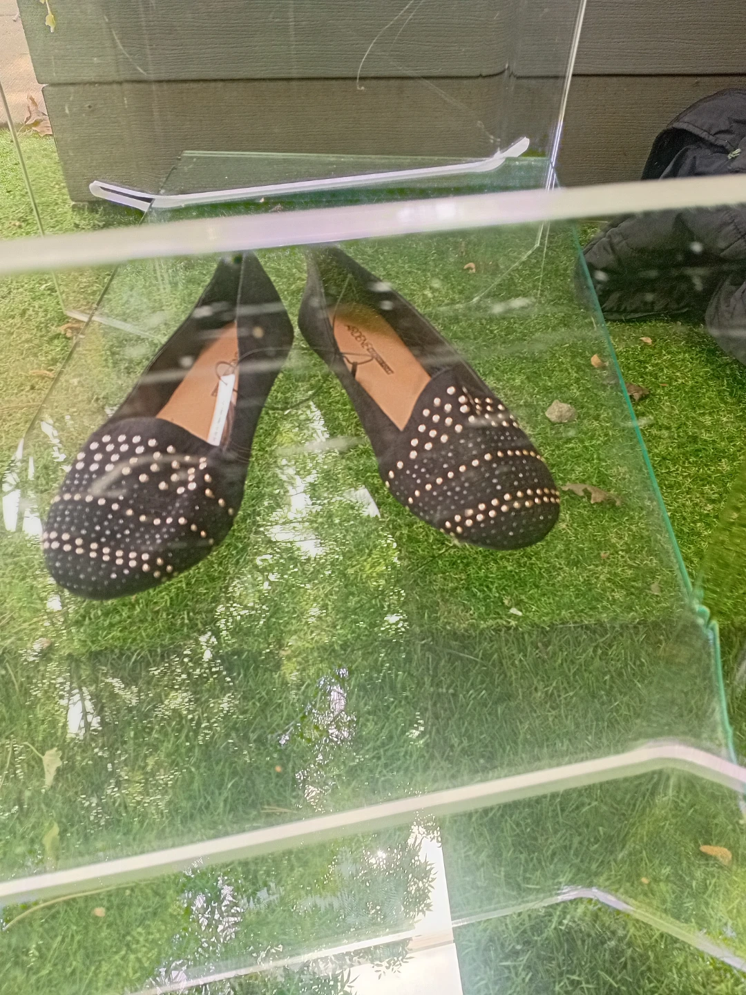 Ardene Black Studded Loafers - photo 2