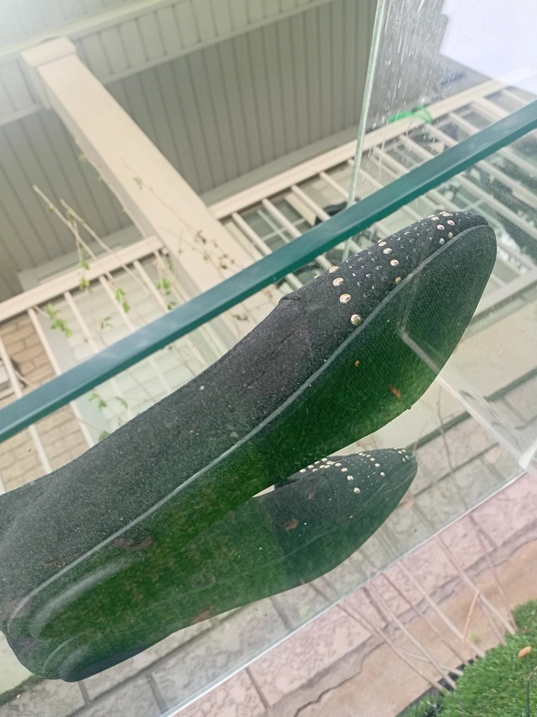 Ardene Black Studded Loafers - photo 3