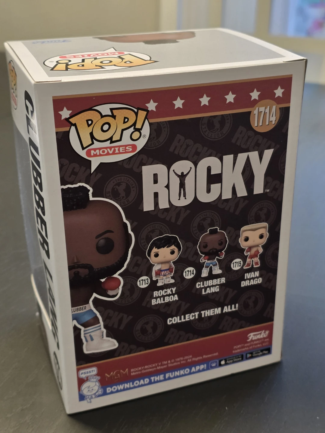Funko Pop! Movies Rocky 1714 Clubber Lang Vinyl Figure - photo 3
