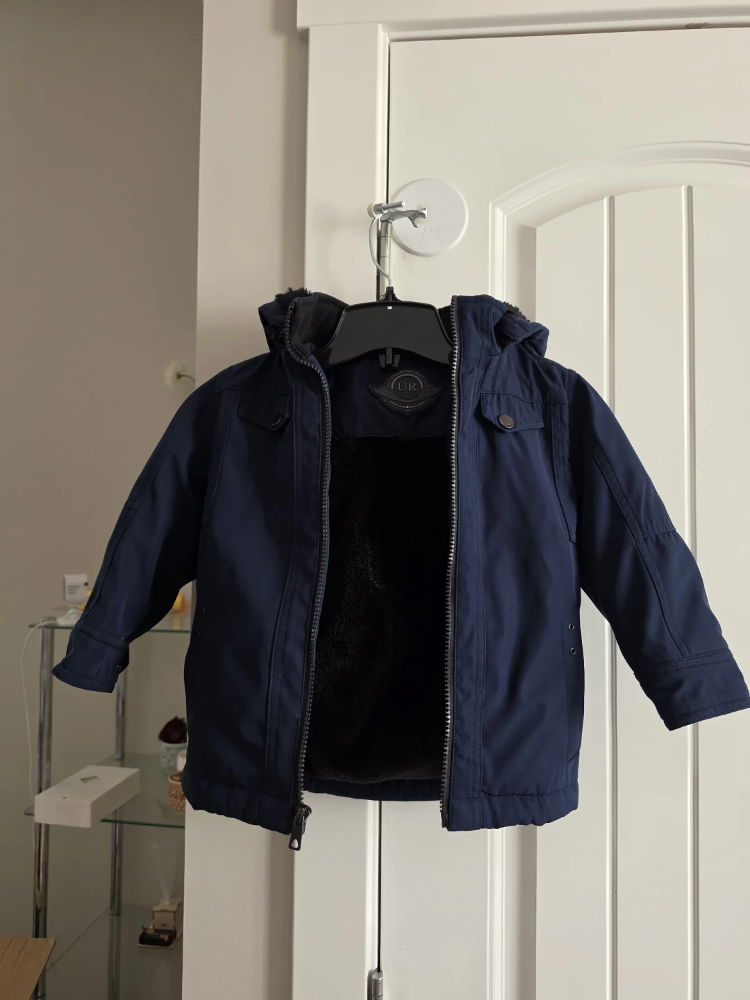 Boys Navy Blue Winter Jacket