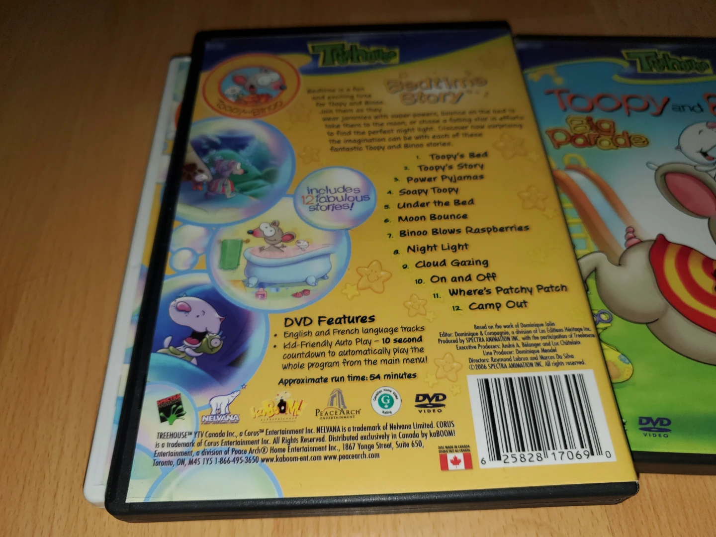 (All 3 for $10) 3 Treehouse Toopy and Binou DVDs - photo 3