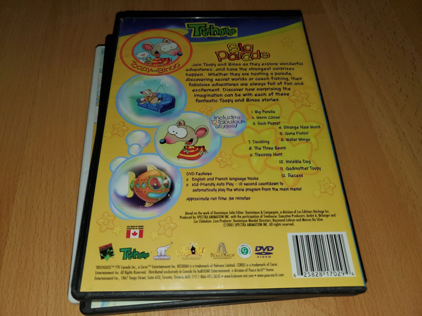 (All 3 for $10) 3 Treehouse Toopy and Binou DVDs - photo 4