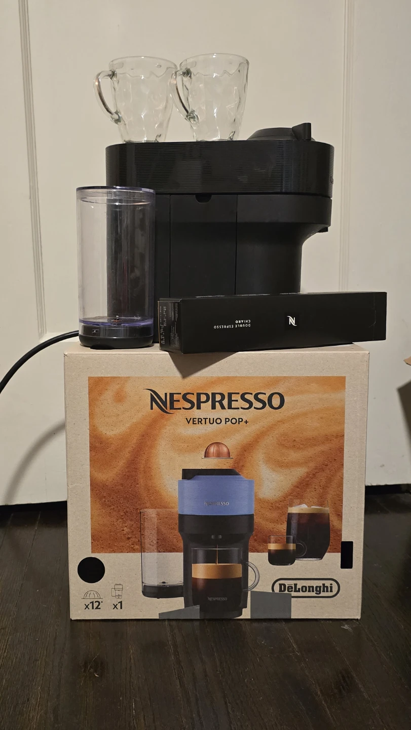 Nespresso Vertuo Pop+ Coffee Machine (with box intact)