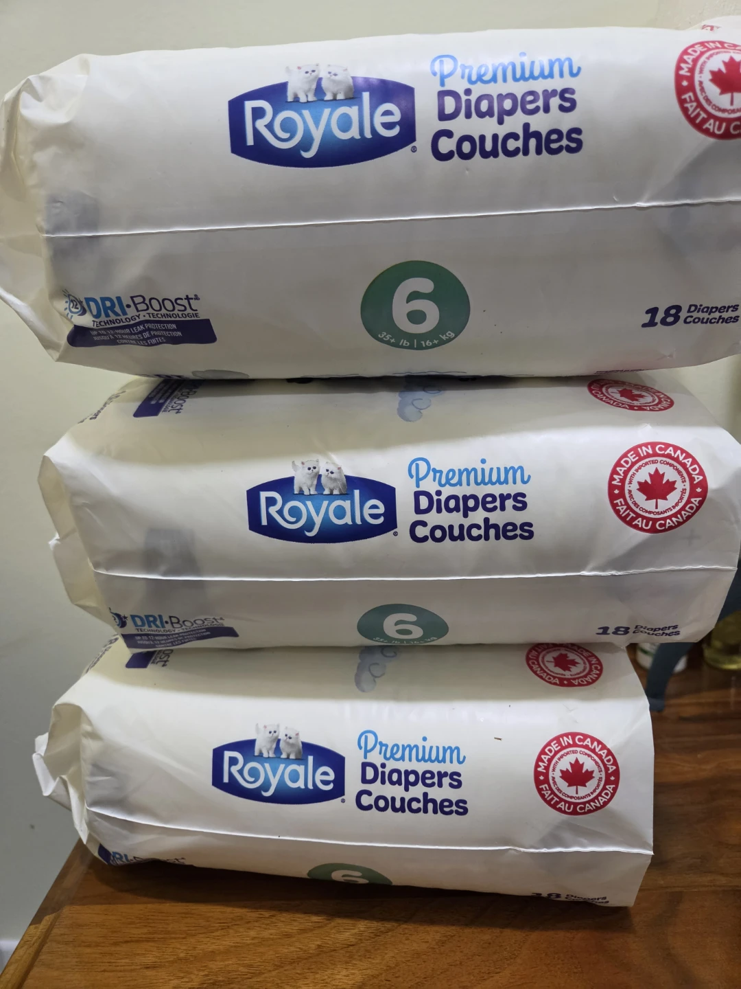 Royale Premium Diapers - Size 6 (18 Diapers) - photo 2