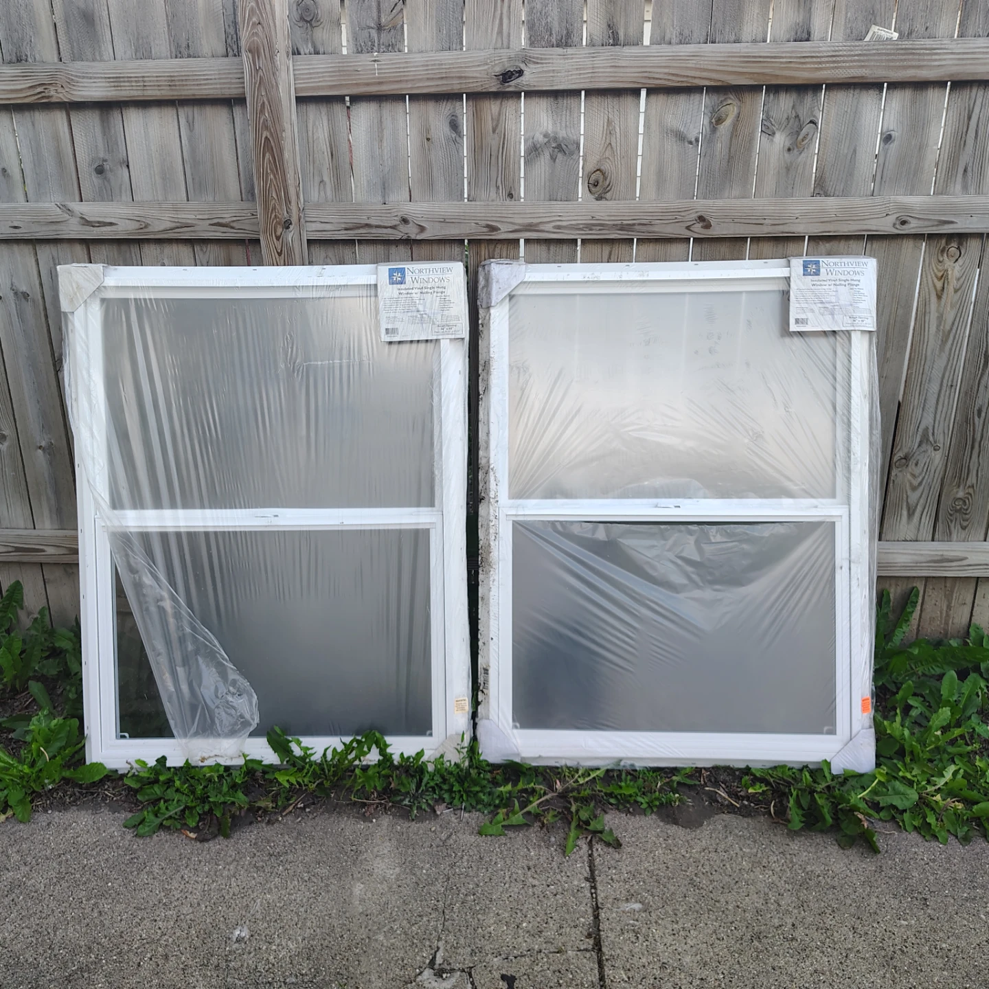 (x2) Brand new Northview Insulated windows