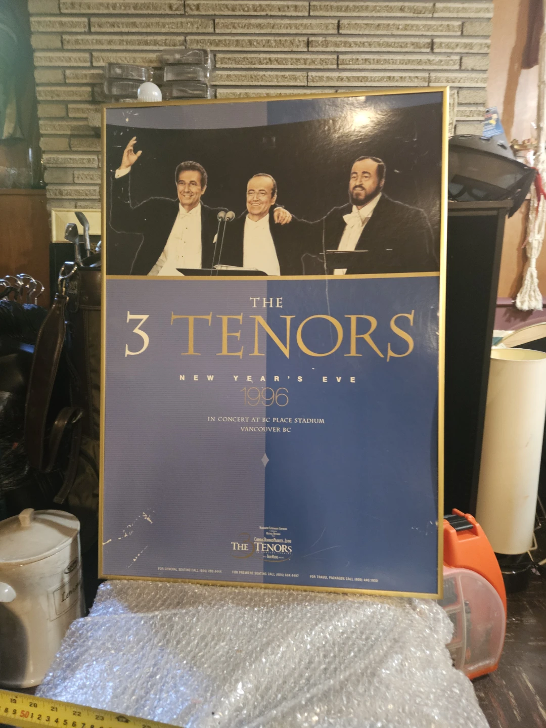 The 3 Tenors New Year's Eve 1996 Poster - photo 2