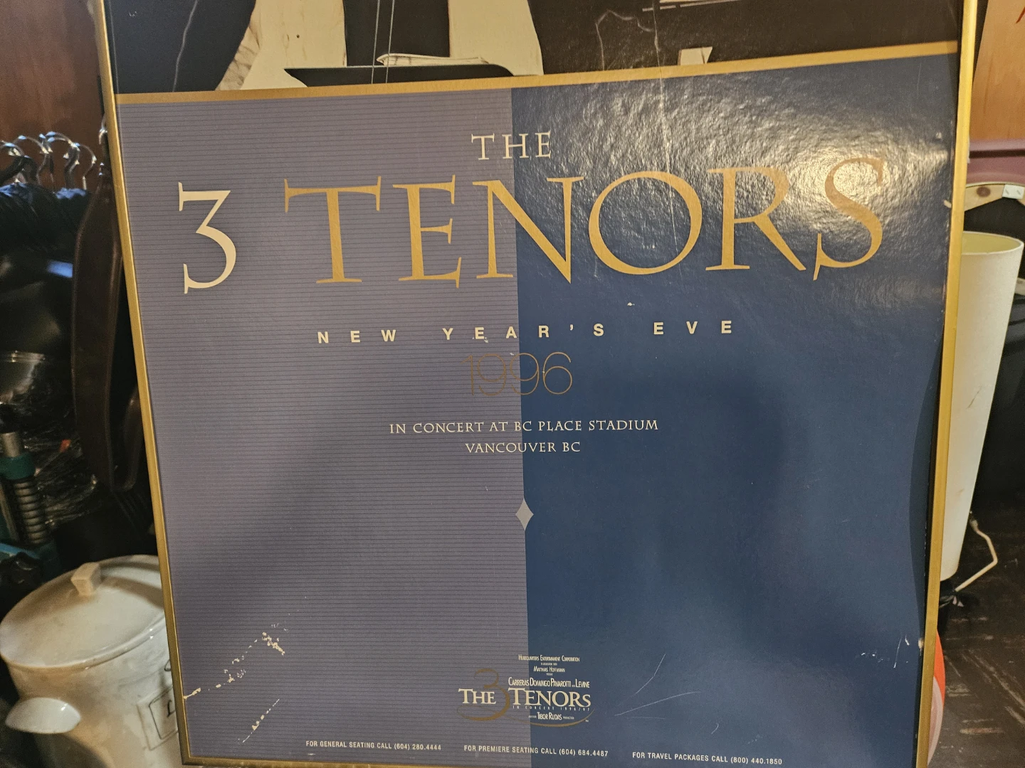 The 3 Tenors New Year's Eve 1996 Poster - photo 3
