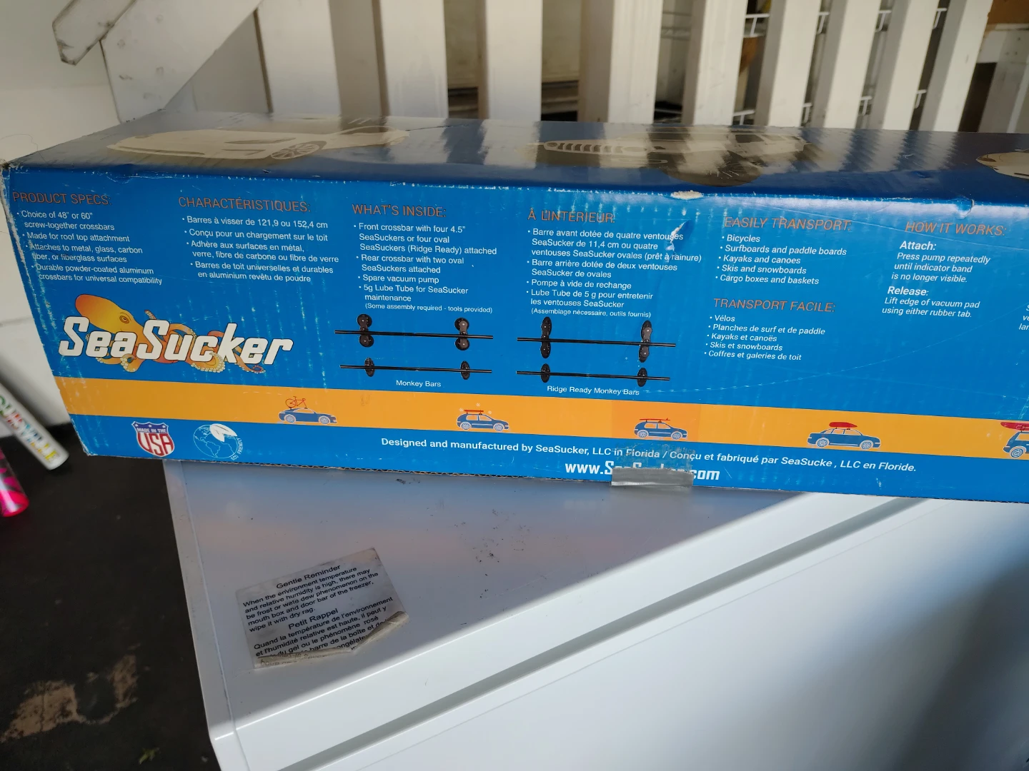 SeaSucker Monkey Bars Universal Roof Rack System - photo 2