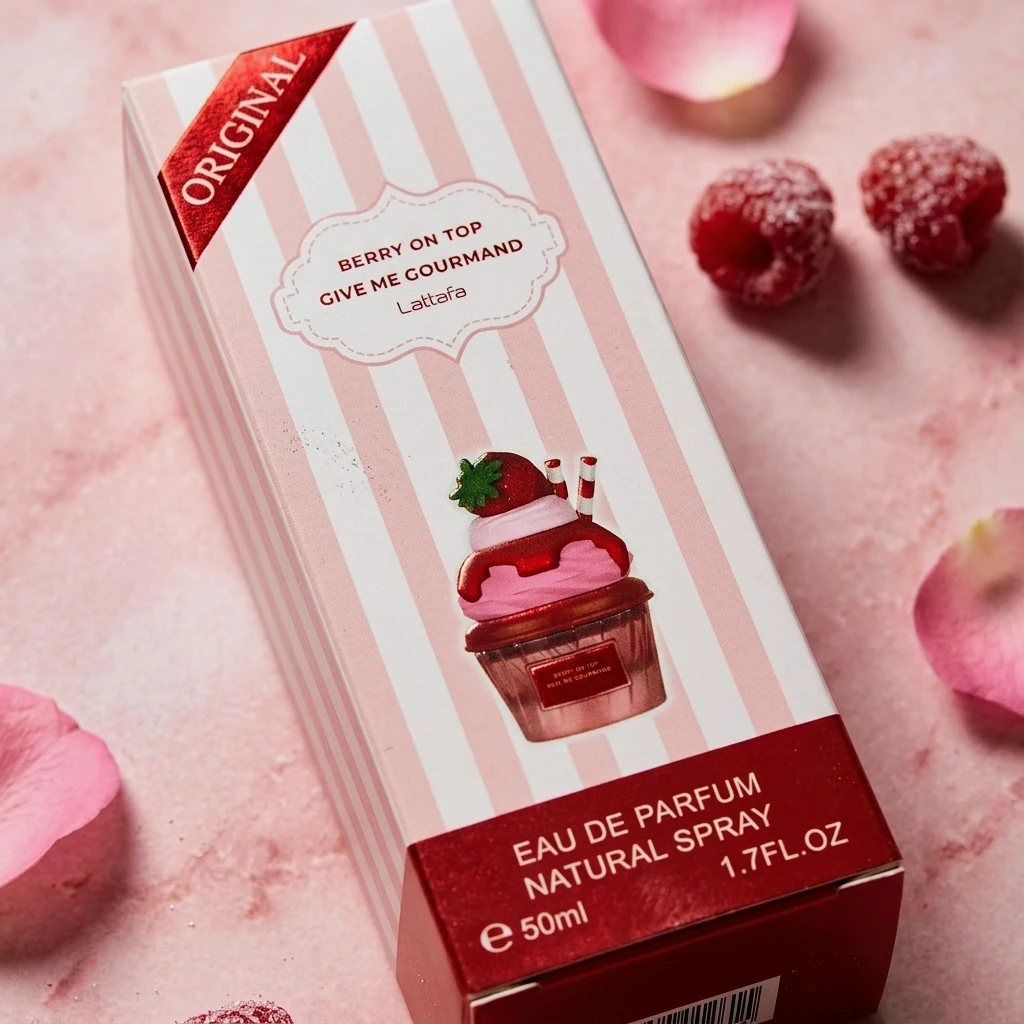 Lattafa Berry on Top Give Me Gourmand Eau de Parfum 50ml