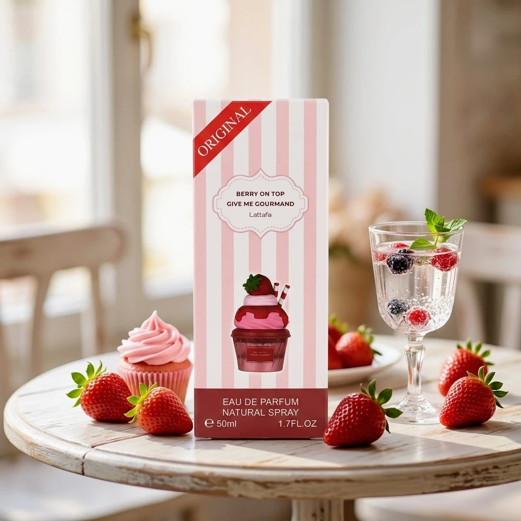 Lattafa Berry on Top Give Me Gourmand Eau de Parfum 50ml - photo 4