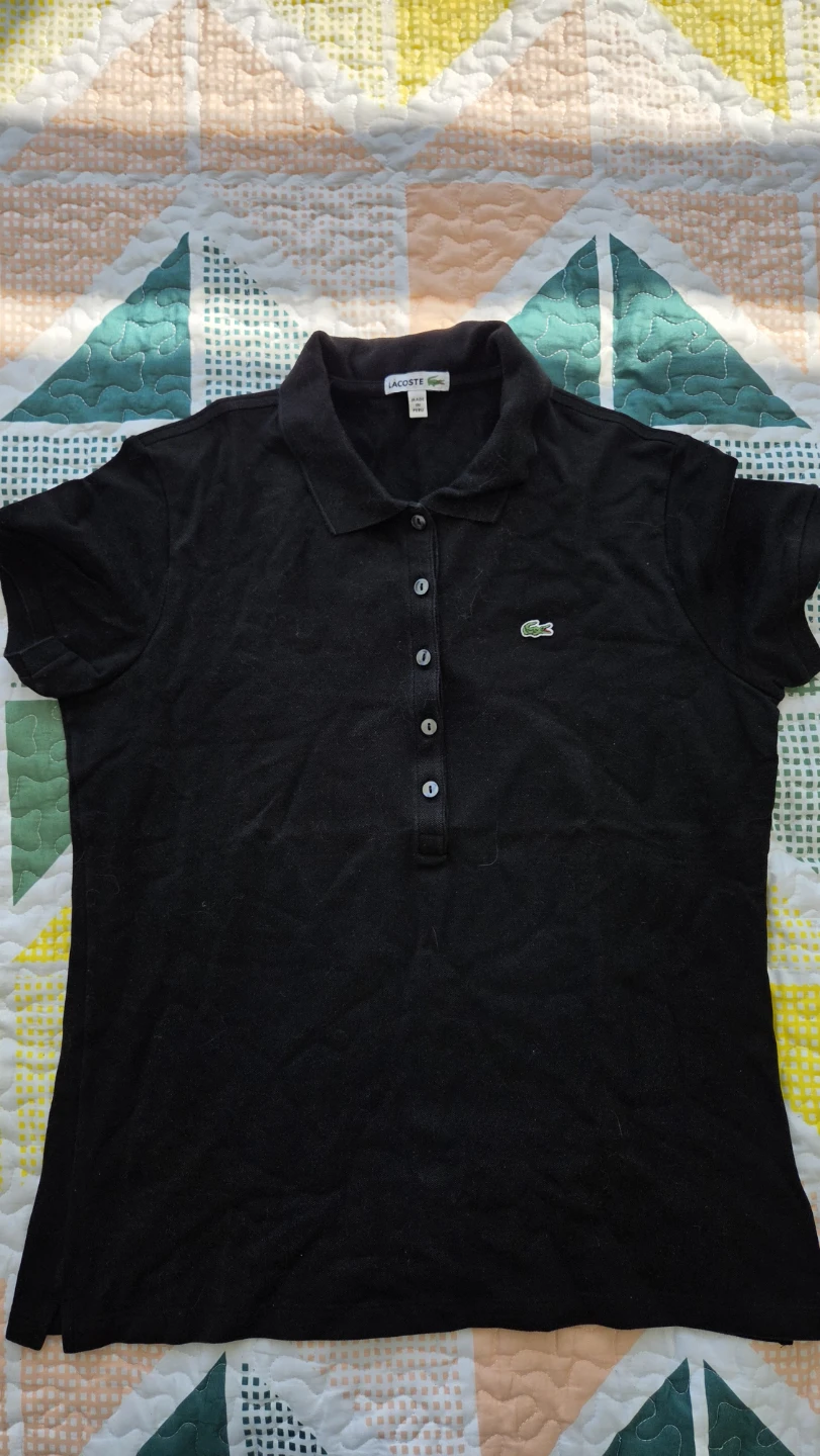 Lacoste Black Polo Shirt