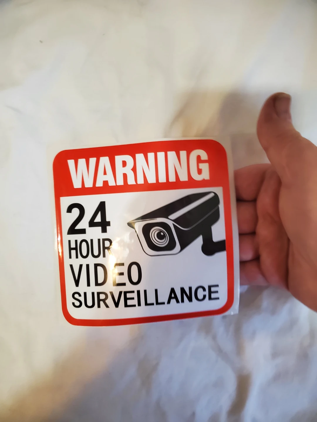 Assorted Warning and Security Stickers $5 ech - photo 3