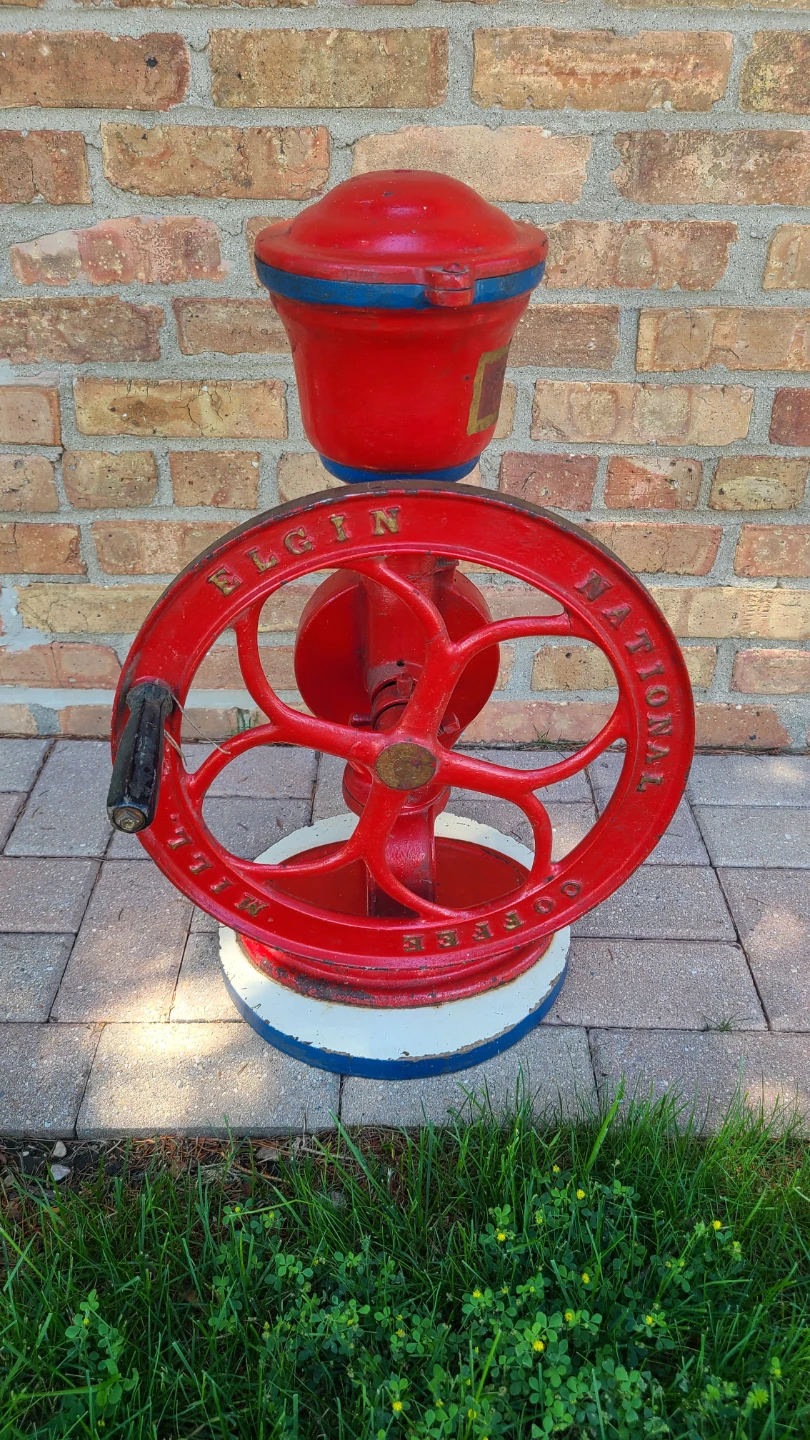 Elgin National Coffee Mill Grinder - photo 2