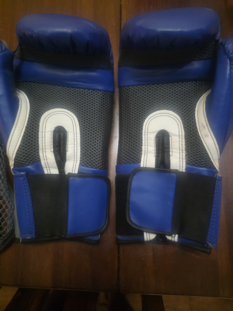 Everlast Pro Style Training Gloves - Blue 12 OZ - photo 5
