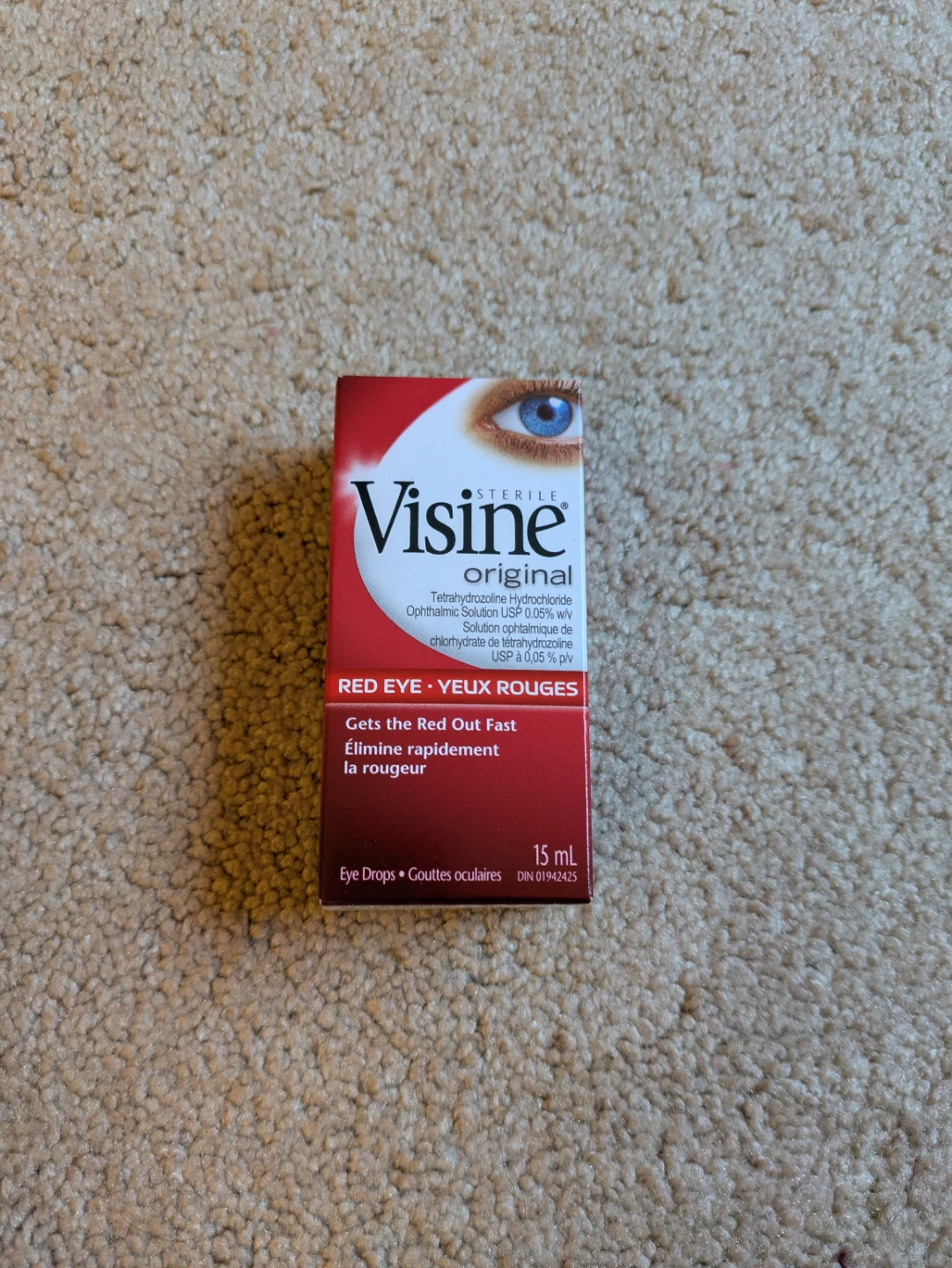 Visine Original Eye Drops 15 mL