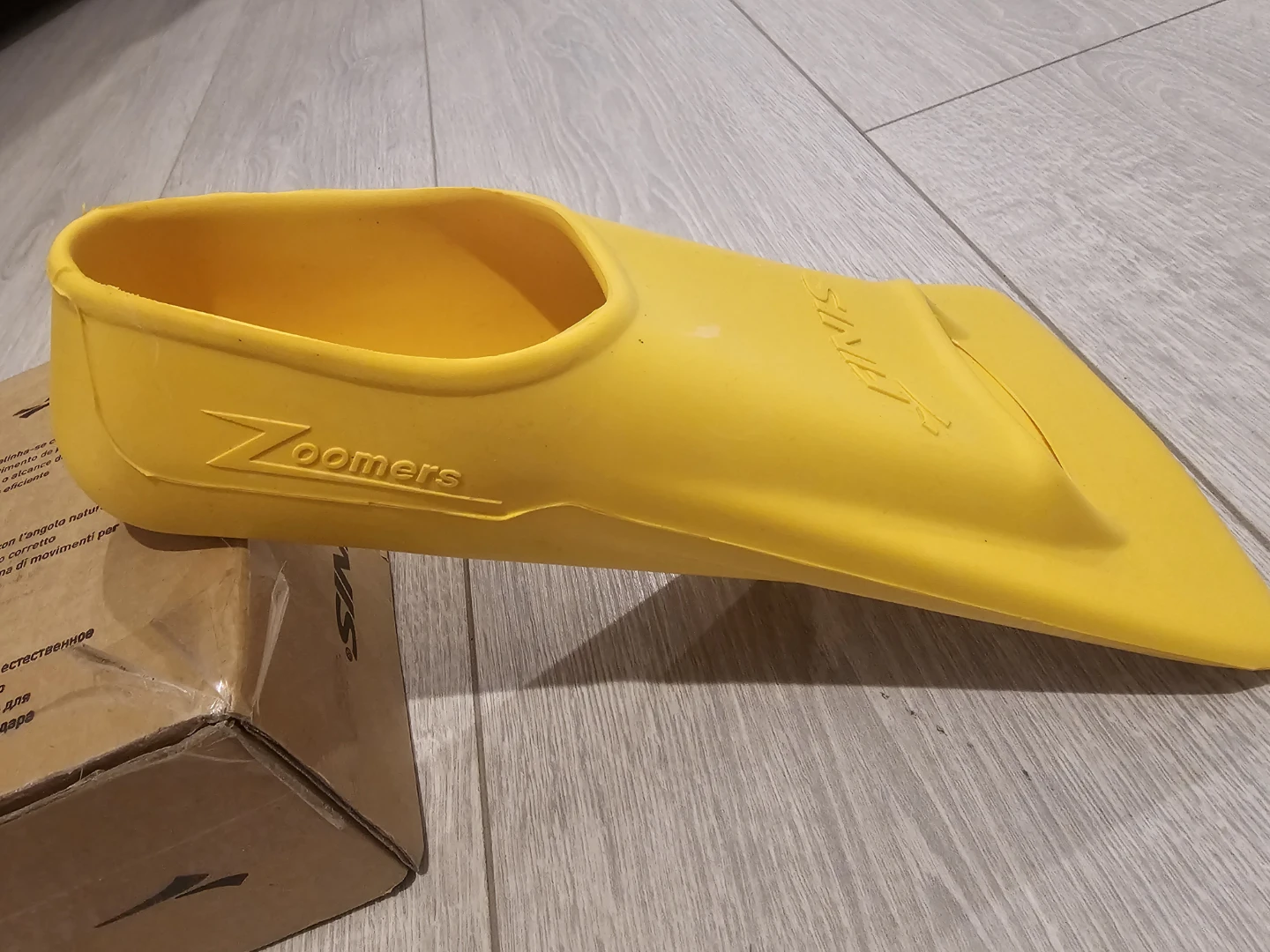 FINIS Zoomers Training Fins - Yellow - photo 2