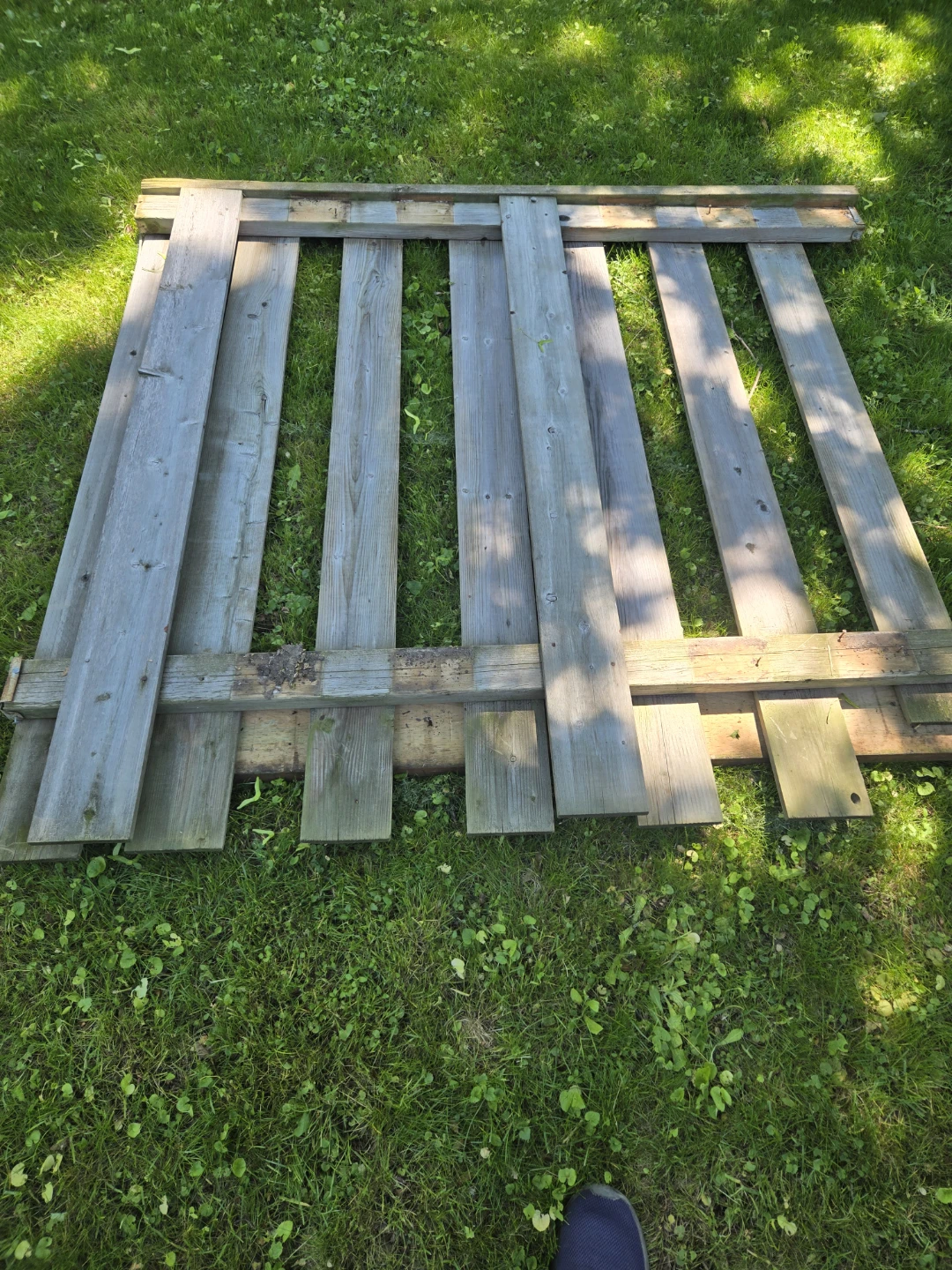 Free - Wooden Fence Panels and Posts - photo 2
