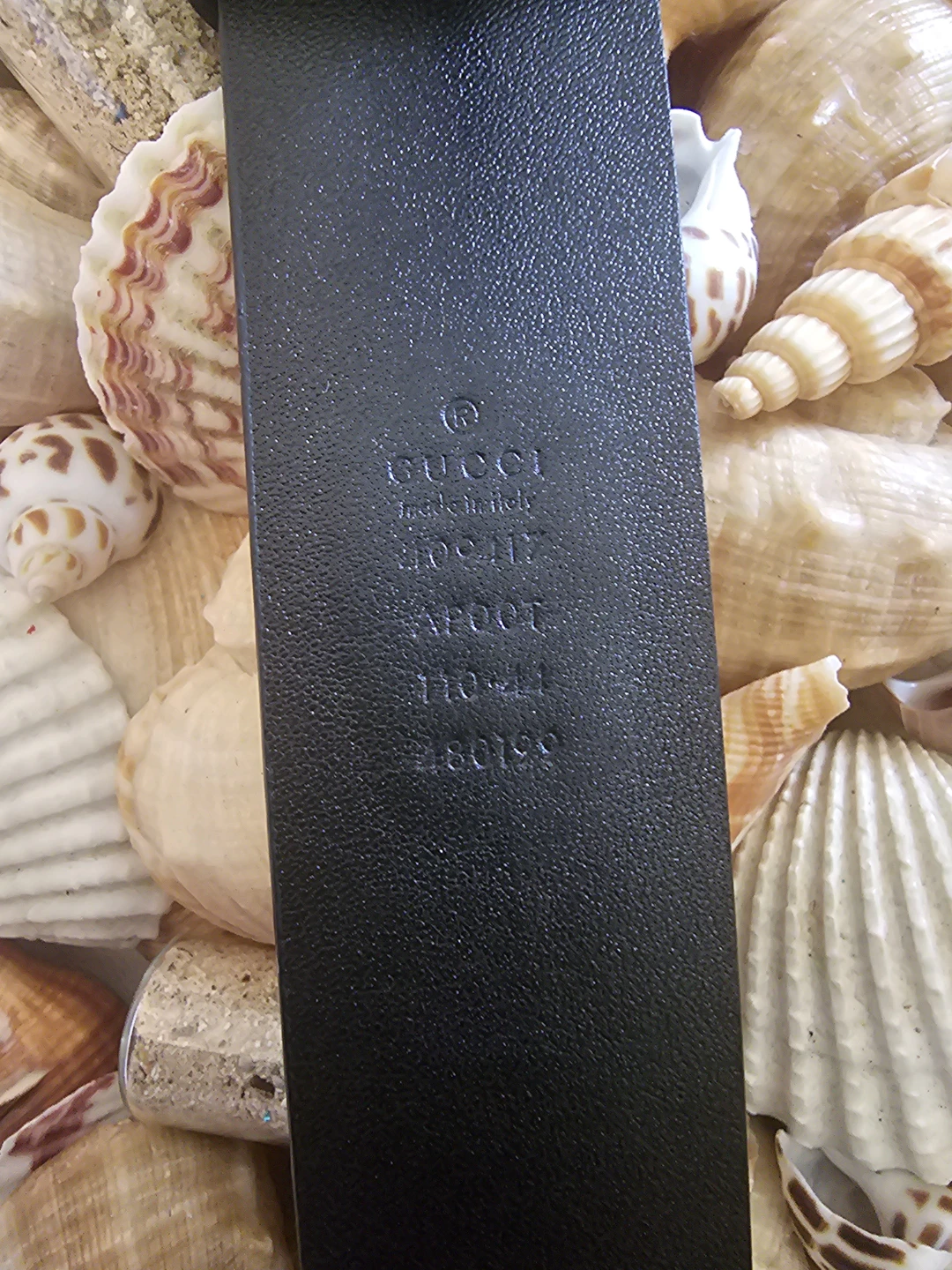 Gucci Black Leather Belt with GG Buckle - photo 2