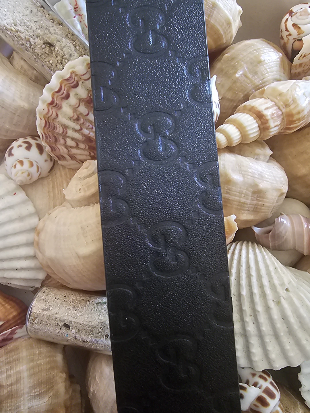 Gucci Black Leather Belt with GG Buckle - photo 3