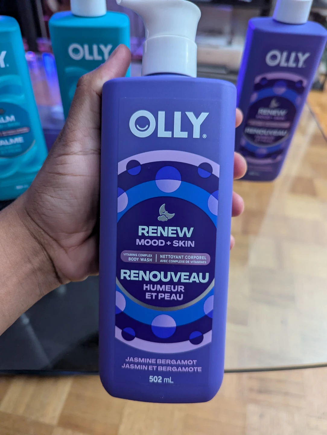 OLLY Renew Mood + Skin Body Wash  502 mL (4 for $30) - photo 3