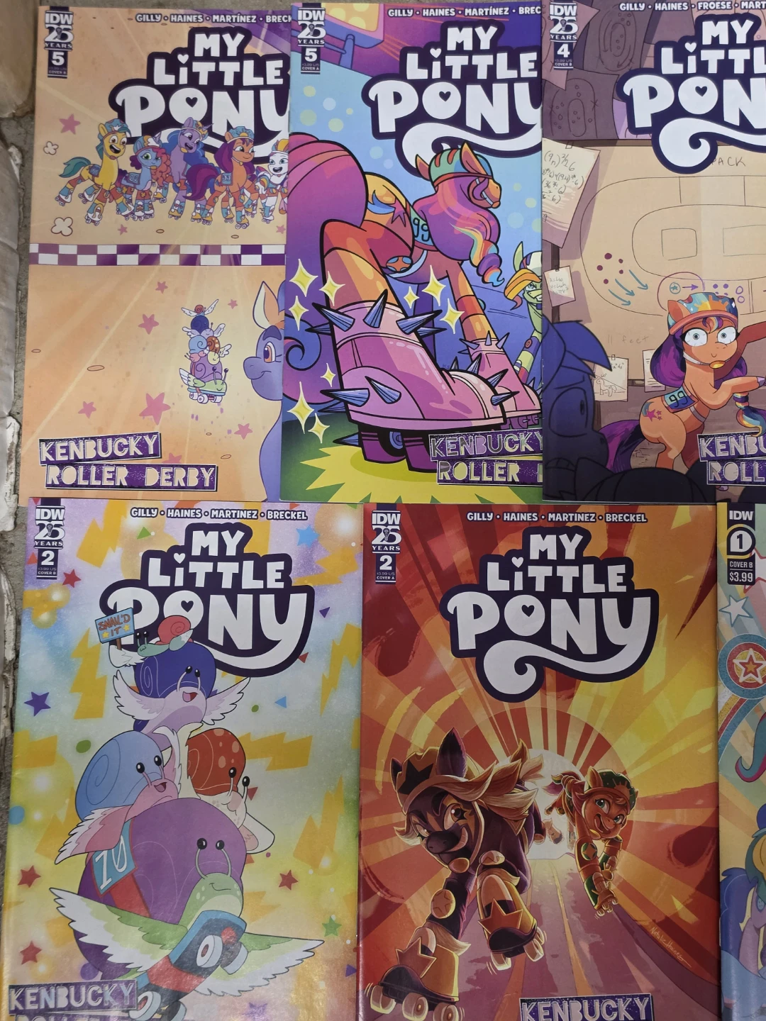 My Little Pony Comic Books - Kenbury Roller Derby Series - photo 2