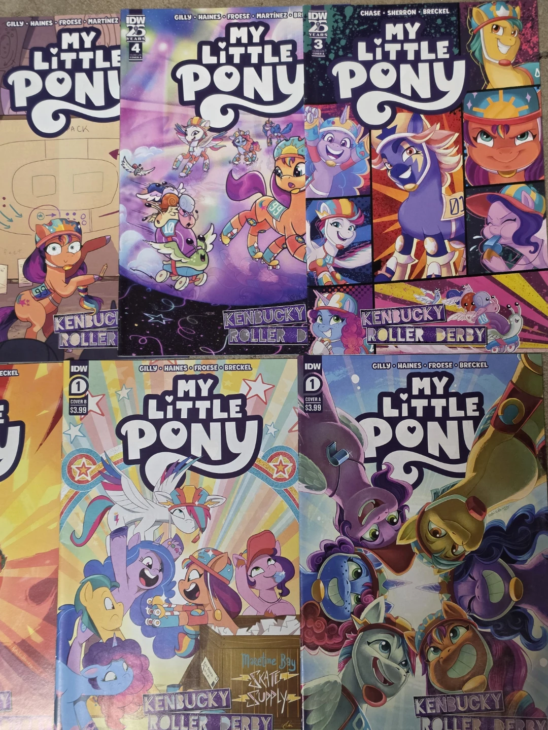 My Little Pony Comic Books - Kenbury Roller Derby Series - photo 3