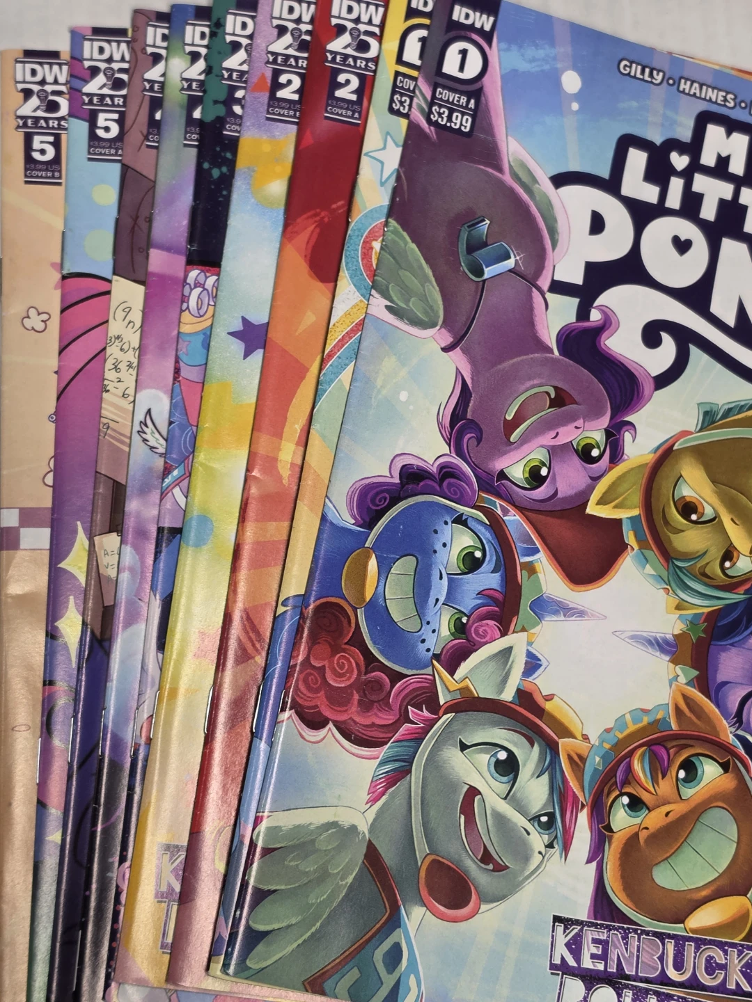 My Little Pony Comic Books - Kenbury Roller Derby Series - photo 4