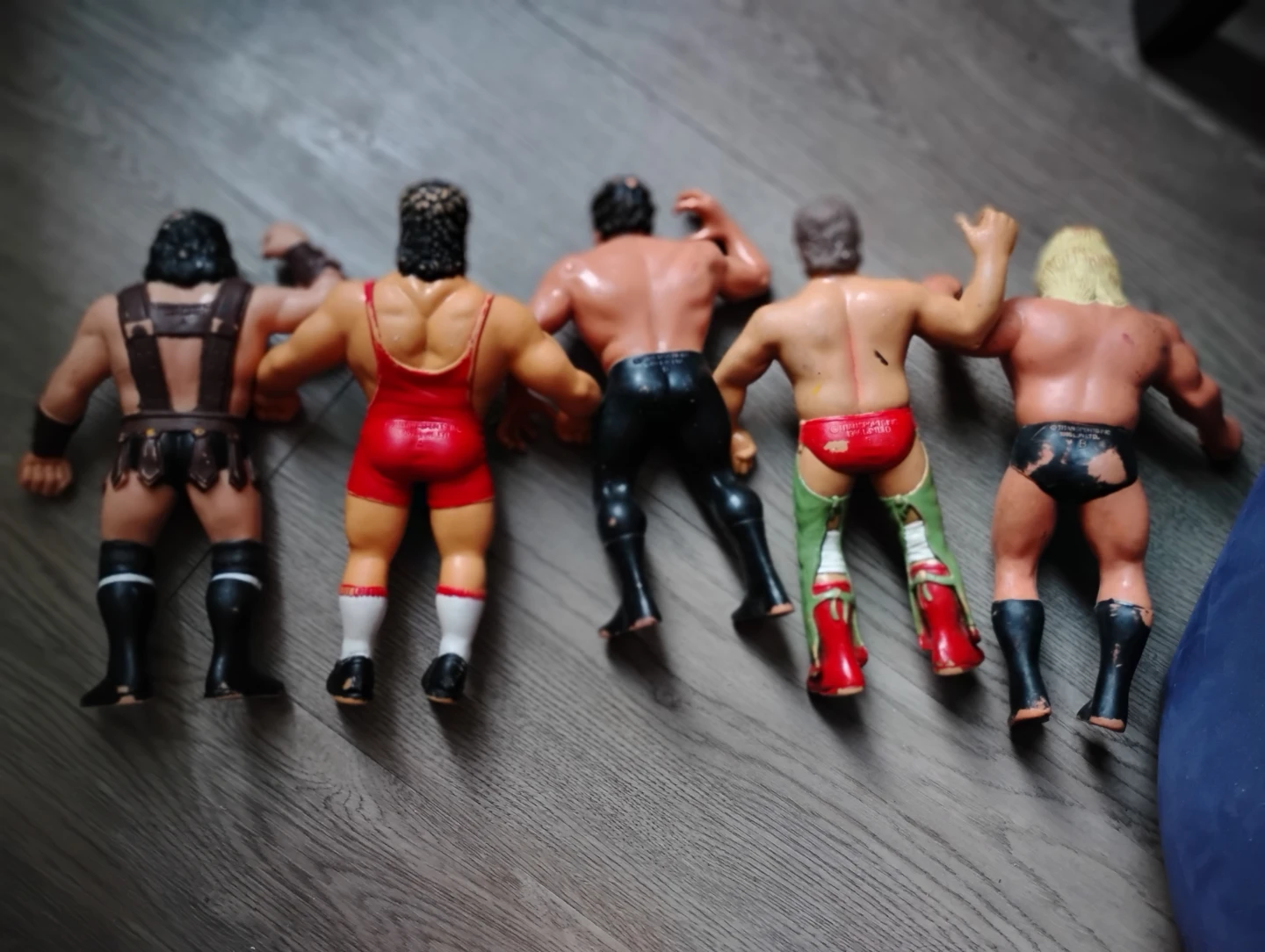 Lot of 5 LJN WWE/WWFWrestling Action Figures - photo 2
