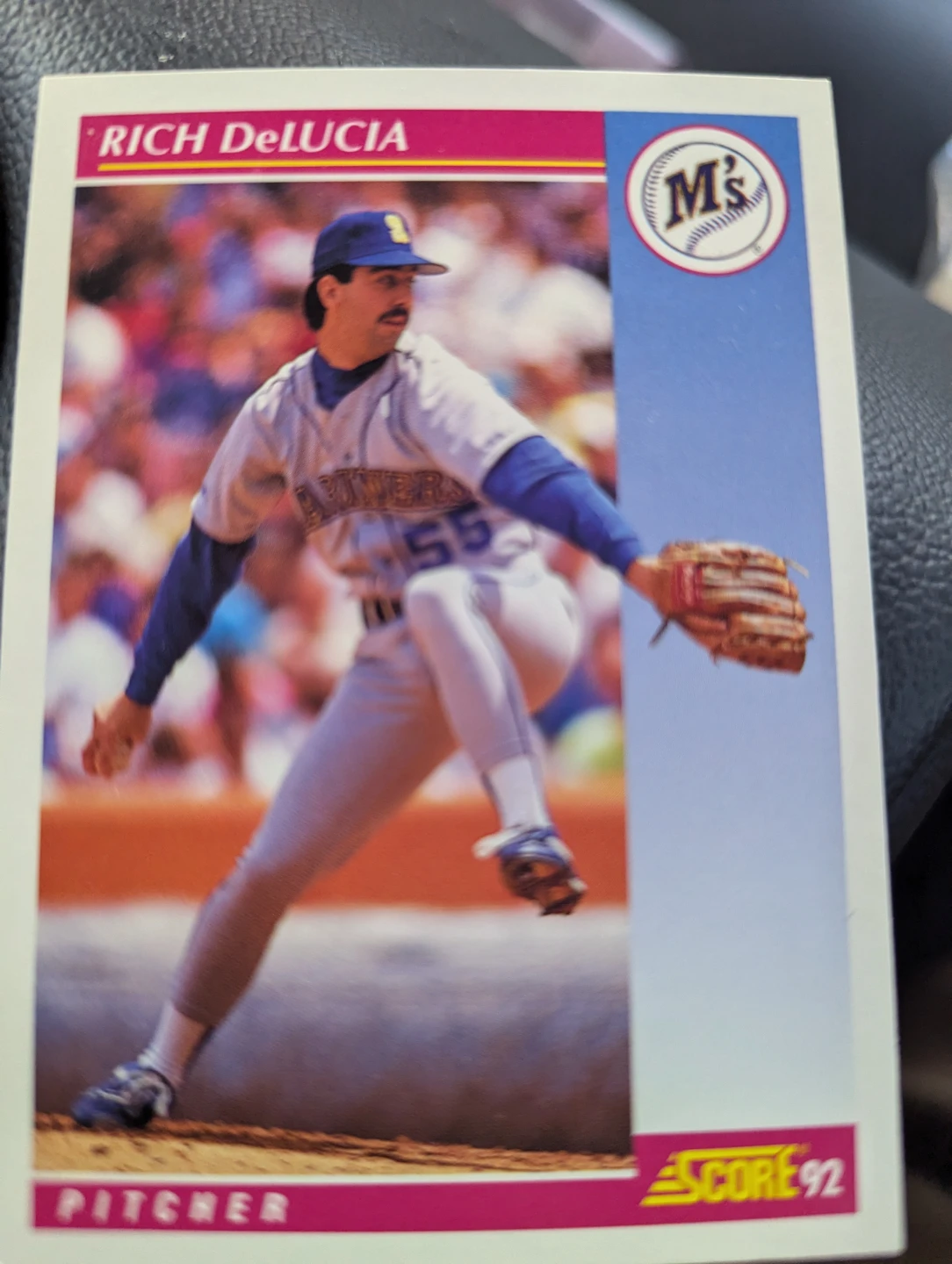 1992 Score Baseball Card - Rich DeLucia ⚽