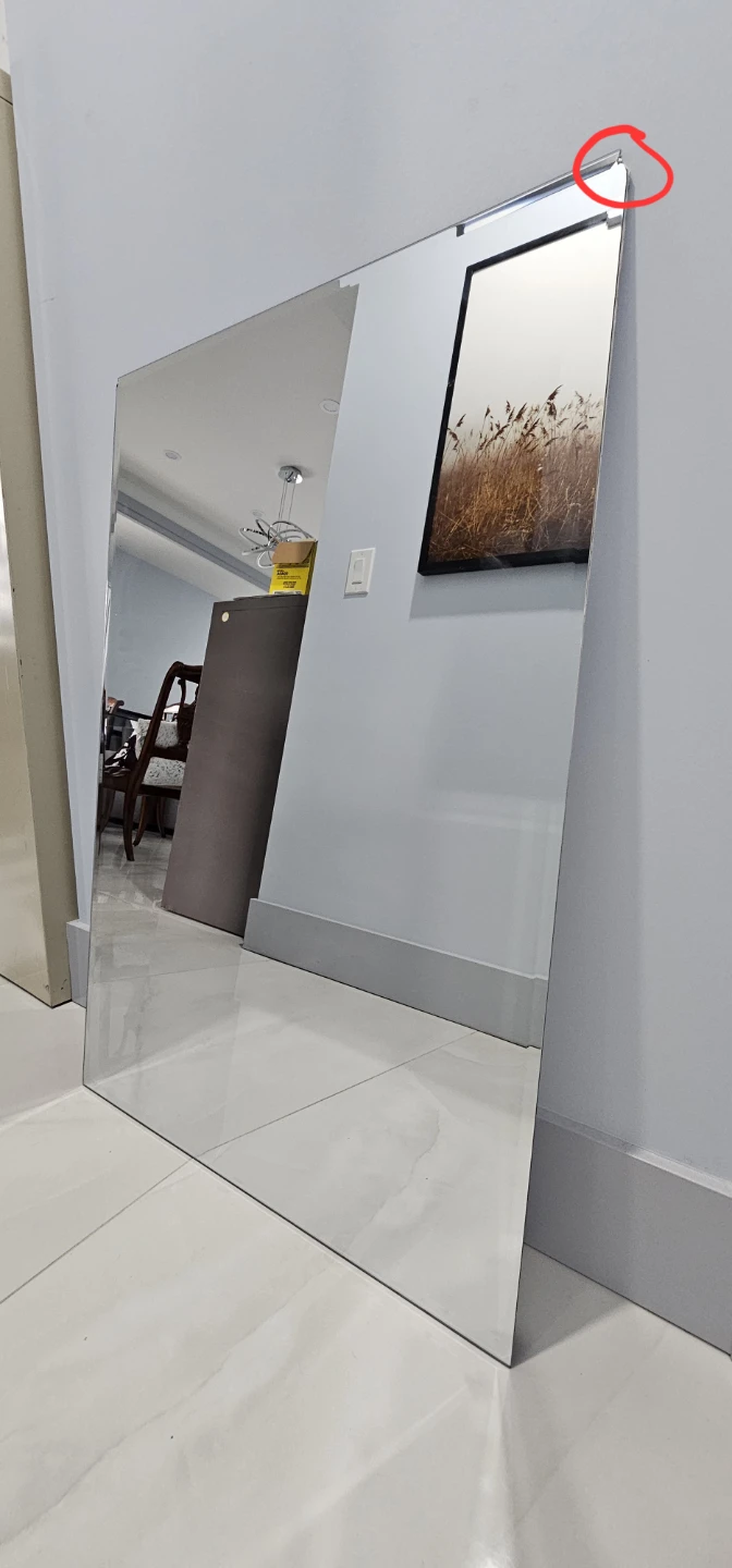 Large mirror