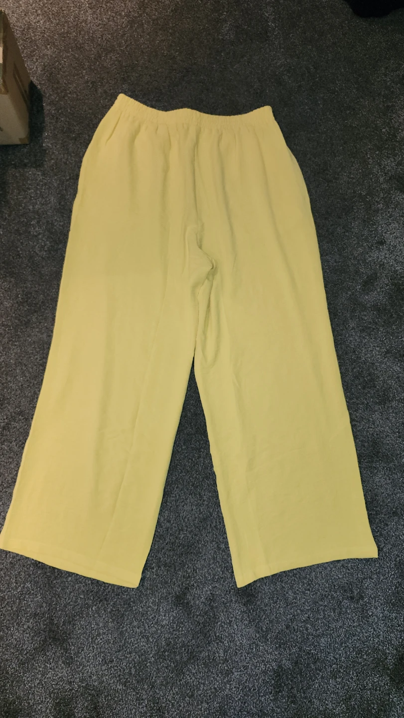 Yellow Wide Leg Pants⚽ - photo 2