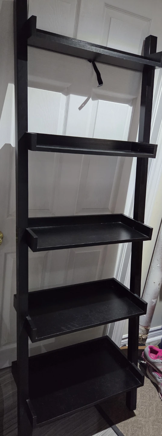 Black Ladder Shelf