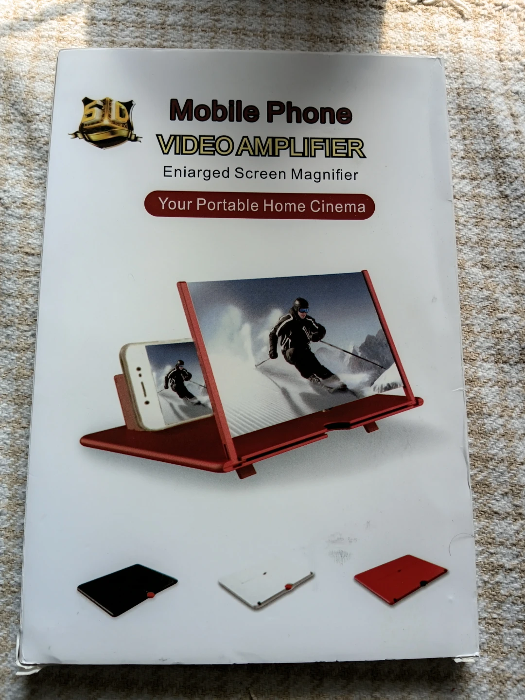 Mobile Phone Video Amplifier Screen Magnifier